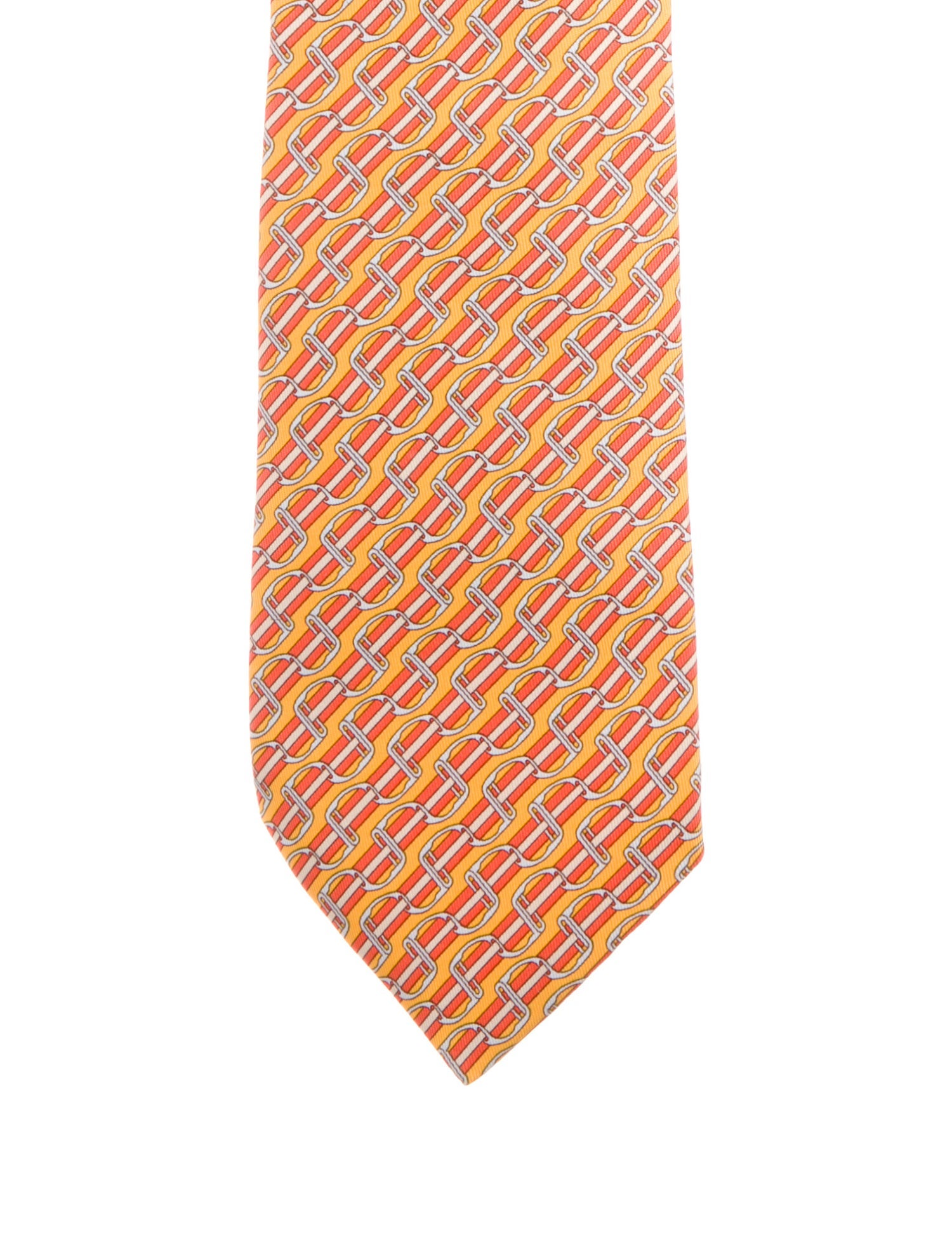 Hermès Patterned Tie