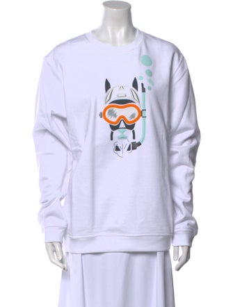 Hermès Scub'H Graphic Print Sweatshirt