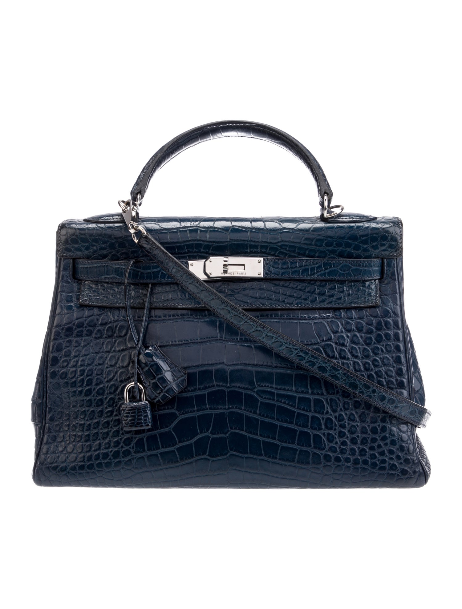Hermès 2011 Matte Alligator Mississippiensis Kelly Retourne 32