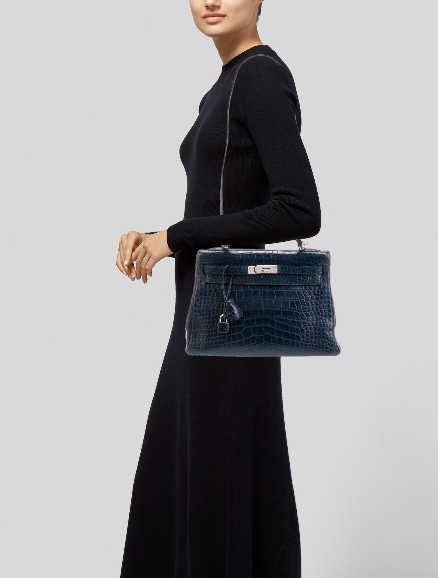 Hermès 2011 Matte Alligator Mississippiensis Kelly Retourne 32