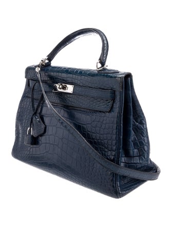 Hermès 2011 Matte Alligator Mississippiensis Kelly Retourne 32