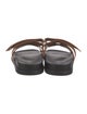 Hermès Chypre Leather Slides