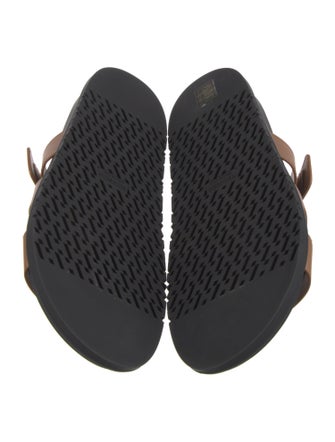 Hermès Chypre Leather Slides