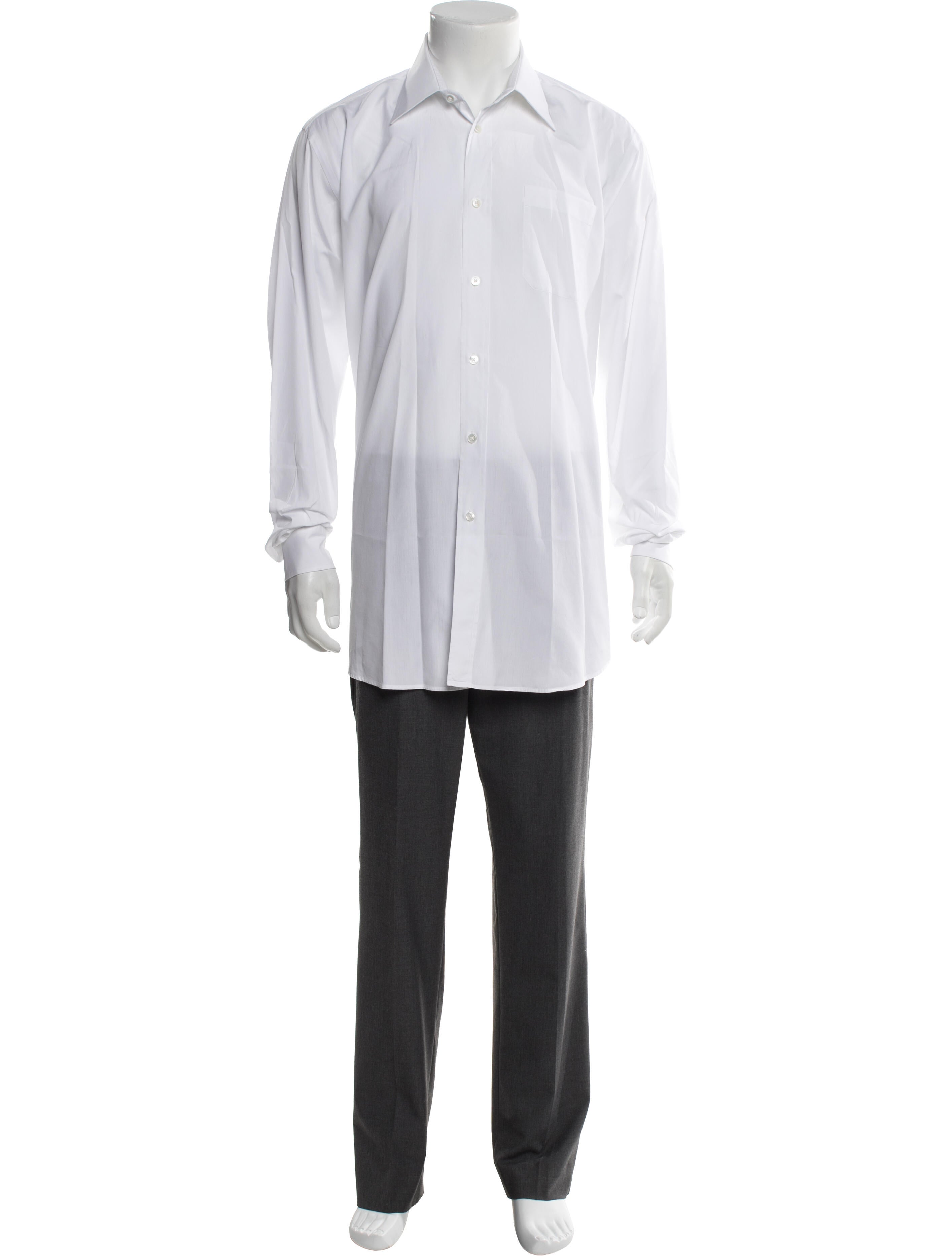 Hermès Long Sleeve Dress Shirt