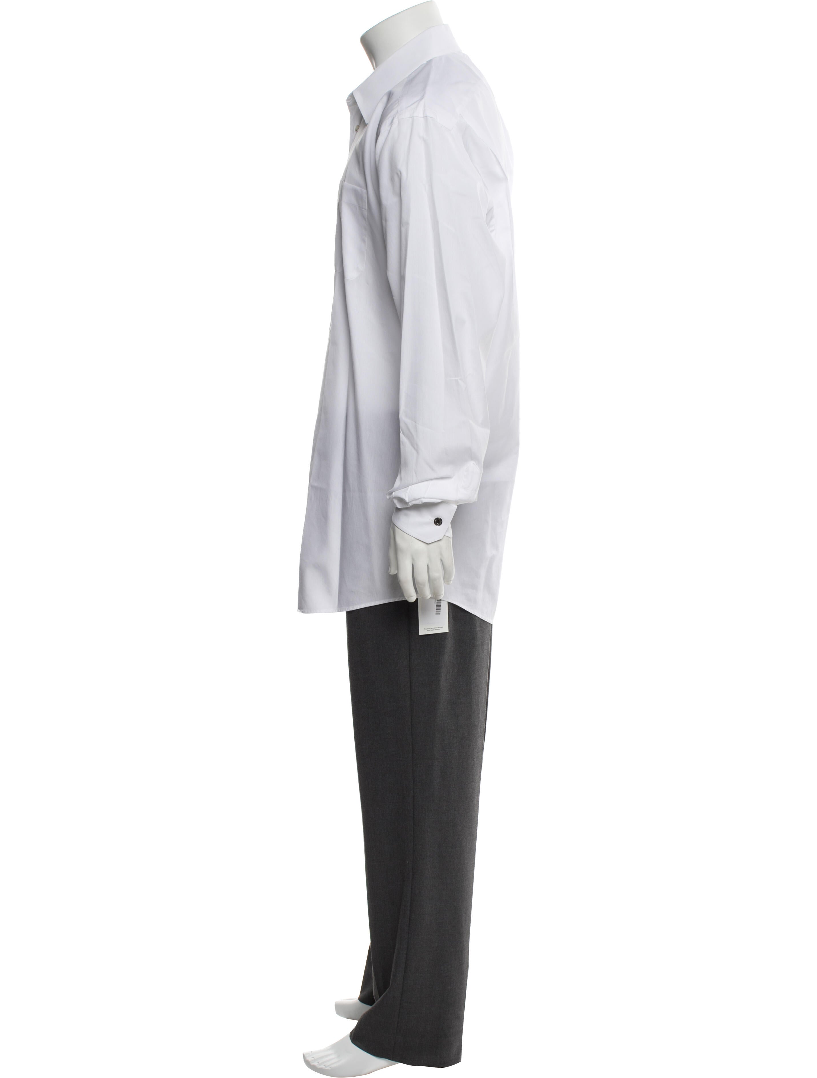 Hermès Long Sleeve Dress Shirt