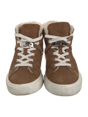 Hermès Daydream Suede Lace-Up Boots