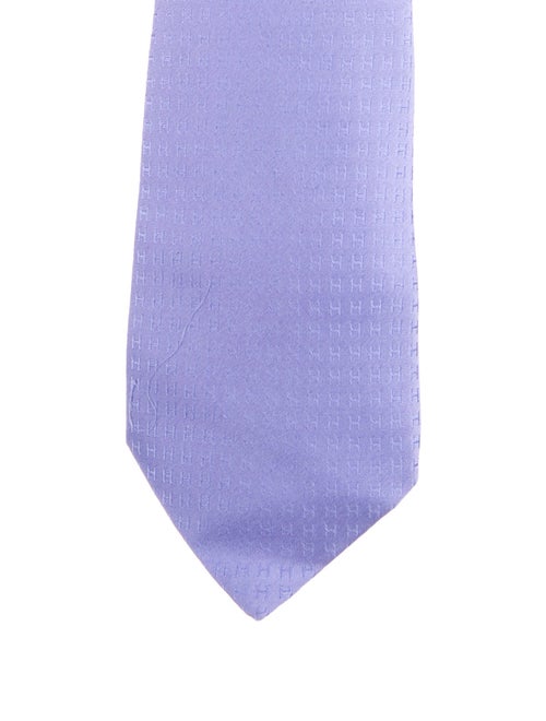 Hermès Pattern Print Tie