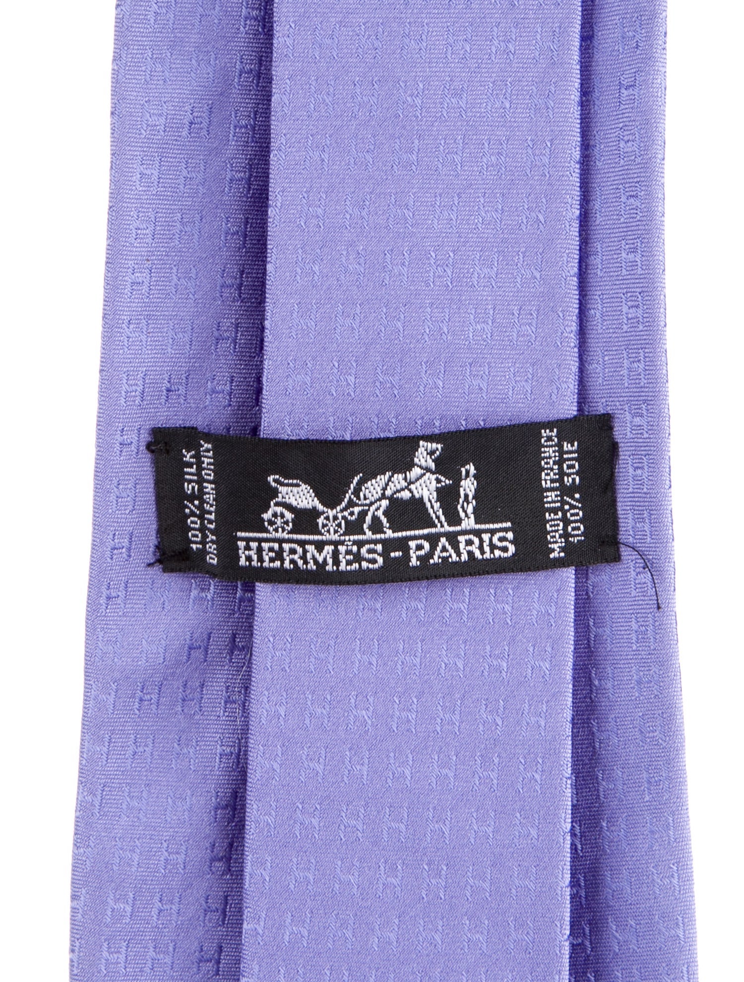 Hermès Pattern Print Tie