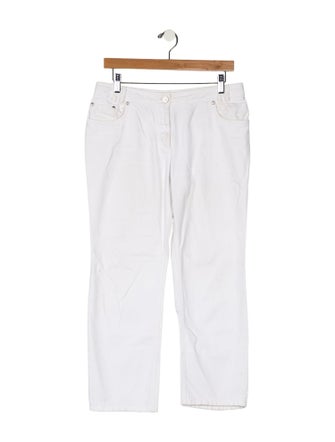 Hermès Mid-Rise Straight Leg Jeans