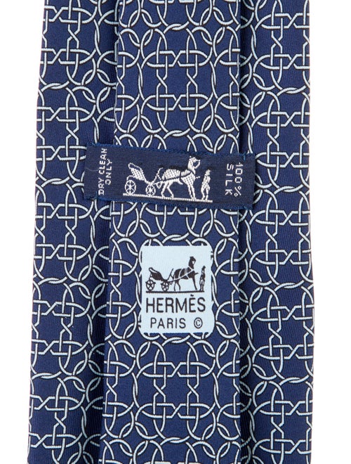 Hermès Silk Tie