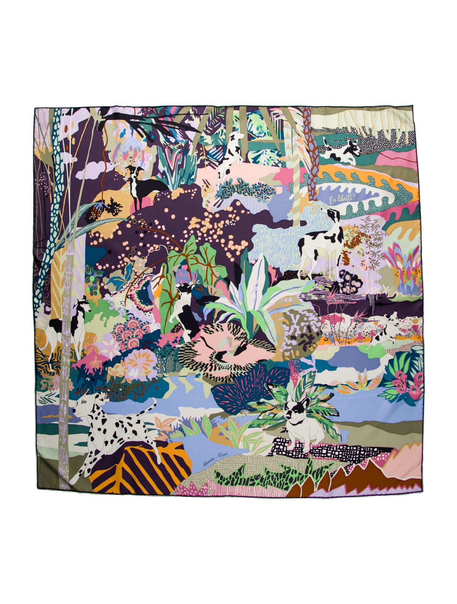 Hermès En Liberte! Silk Scarf w/ Tags