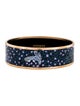 Hermès Enamel Wide Bangle Bracelet