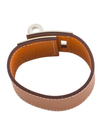 Hermès Leather Kelly Dog Wrap Bracelet