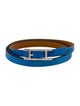 Hermès Leather Hapi 3MM Wrap Bracelet