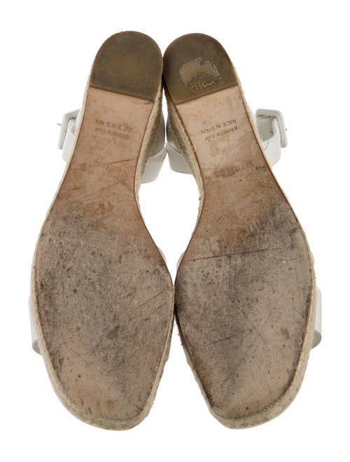 Hermès Elda Leather Espadrilles