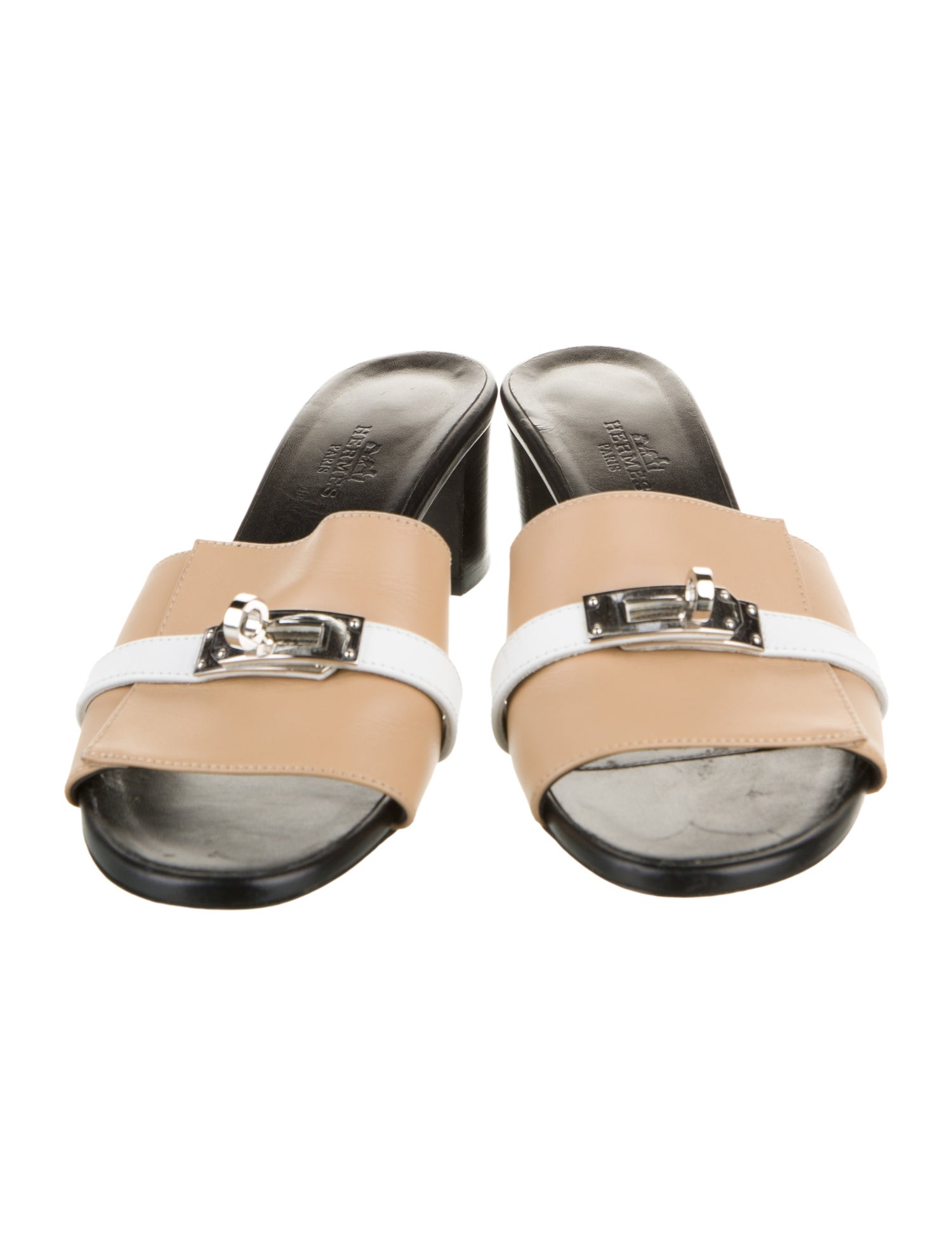 Hermès Gigi 50 H Logo Sandals