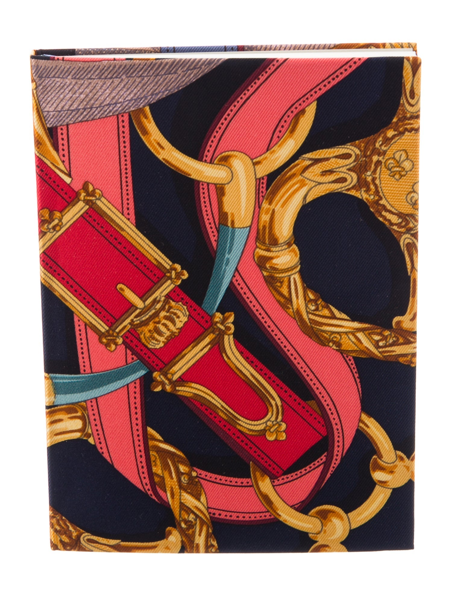 Hermès Cavalcadour Silk Notebook