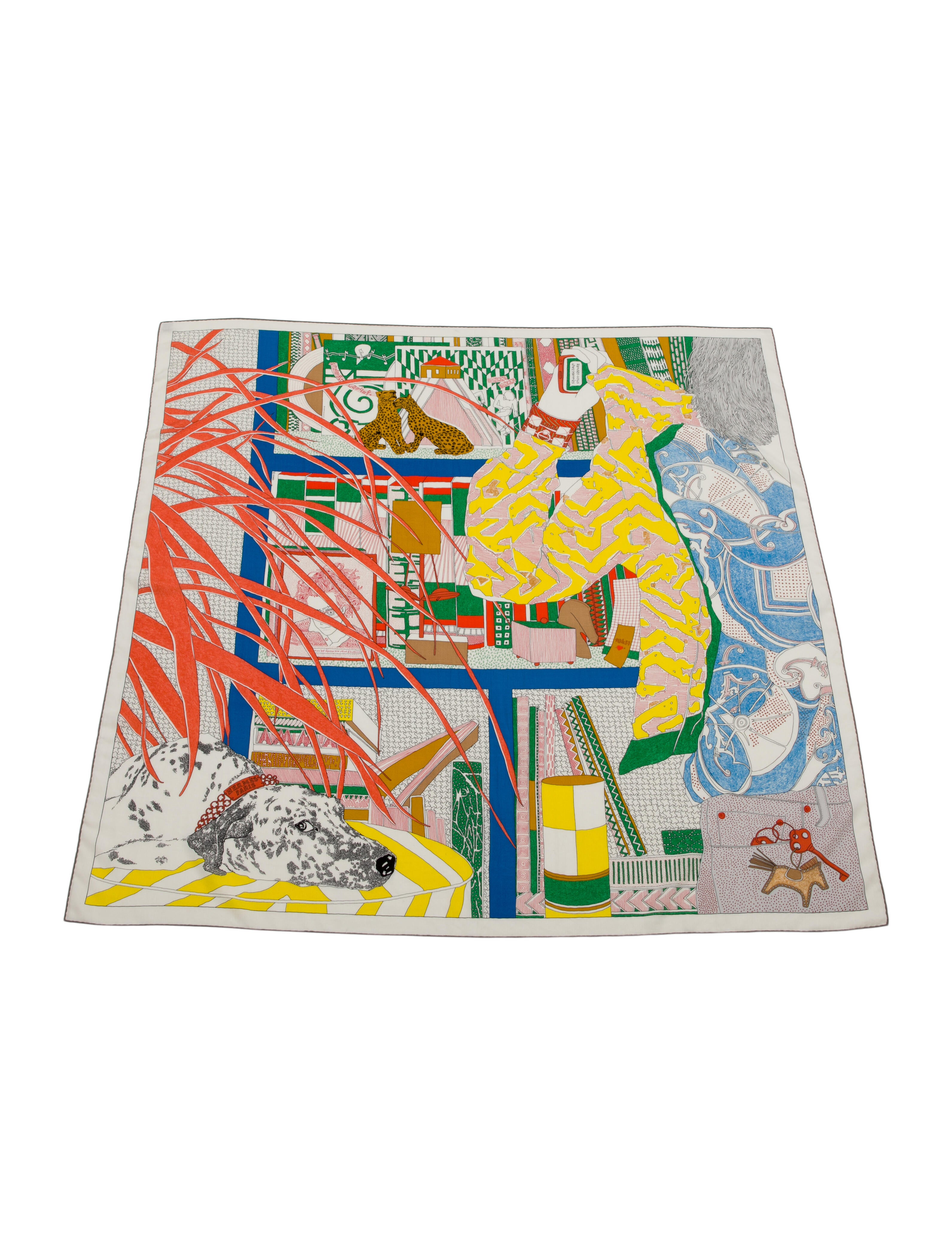 Hermès Rendez-Vous Chez Hermes Cashmere Shawl