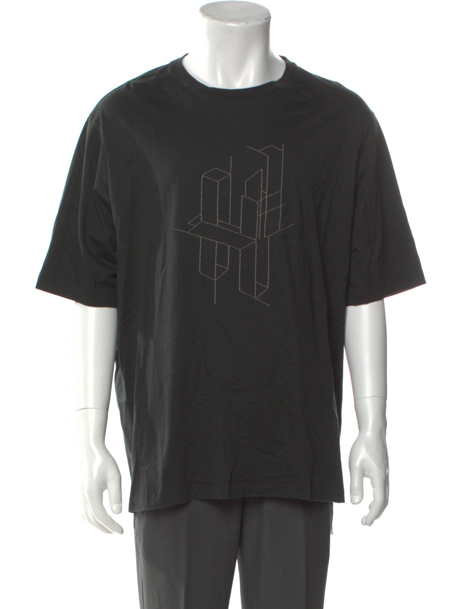 Hermès Graphic Print Crew Neck T-Shirt