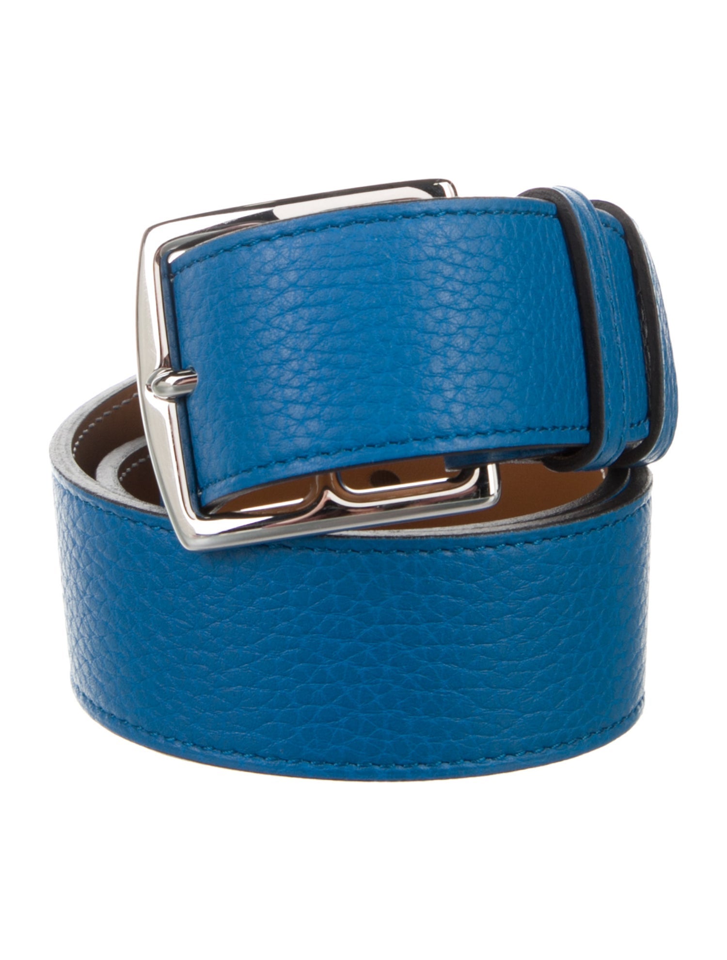 Hermès 38 mm Clemence Leather Etrivière Belt