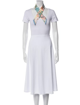 Hermès Precious Paradise Silk Twilly Scarf