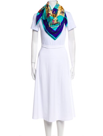 Hermès Les Clefs De Notre Enfance Silk Scarf