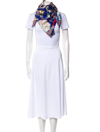 Hermès Les Danses Des Indiens Silk Scarf