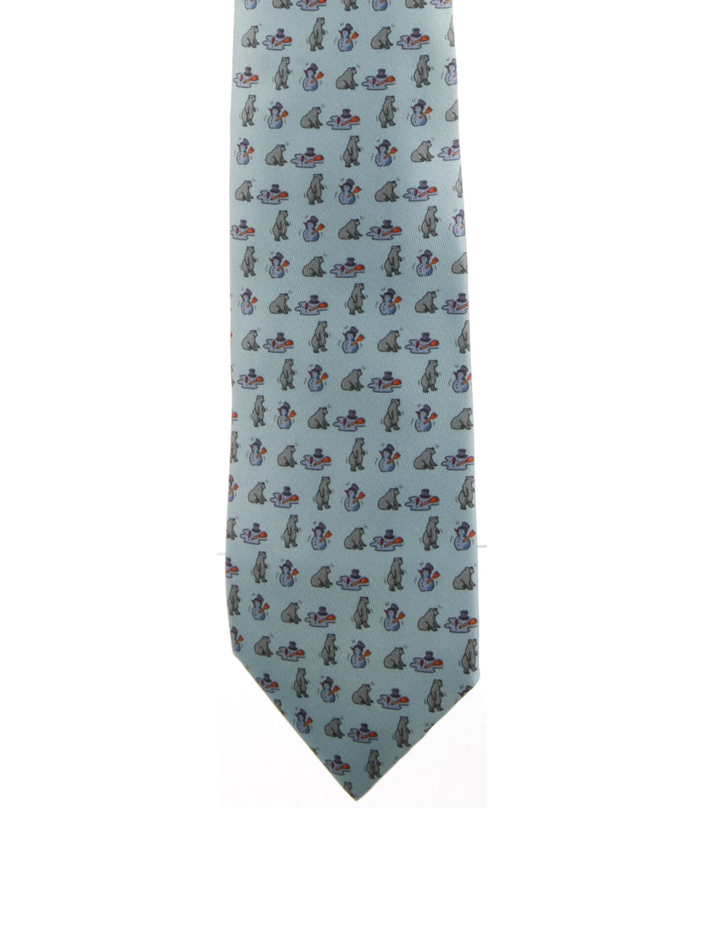 Hermès Patterned Tie