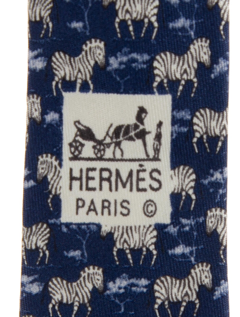 Hermès Patterned Tie