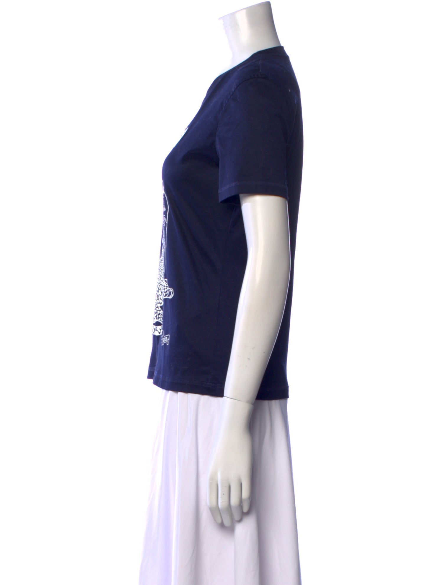 Hermès Graphic Print Crew Neck T-Shirt