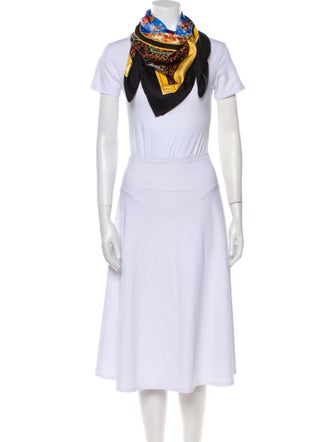 Hermès Dot Com Silk Scarf