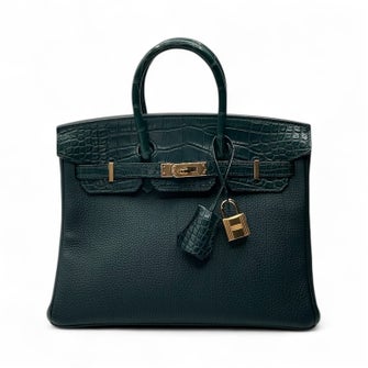 Hermès Matte Alligator Birkin 25