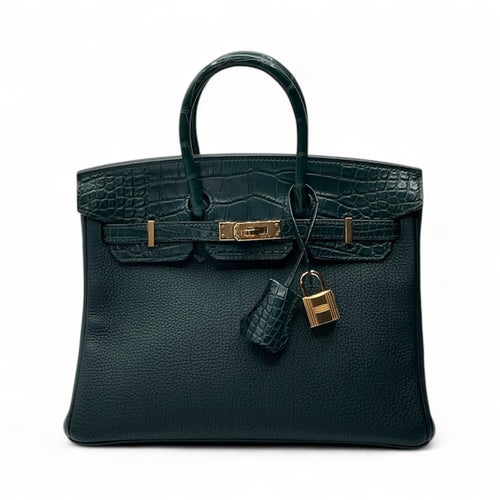 Hermès Matte Alligator Birkin 25