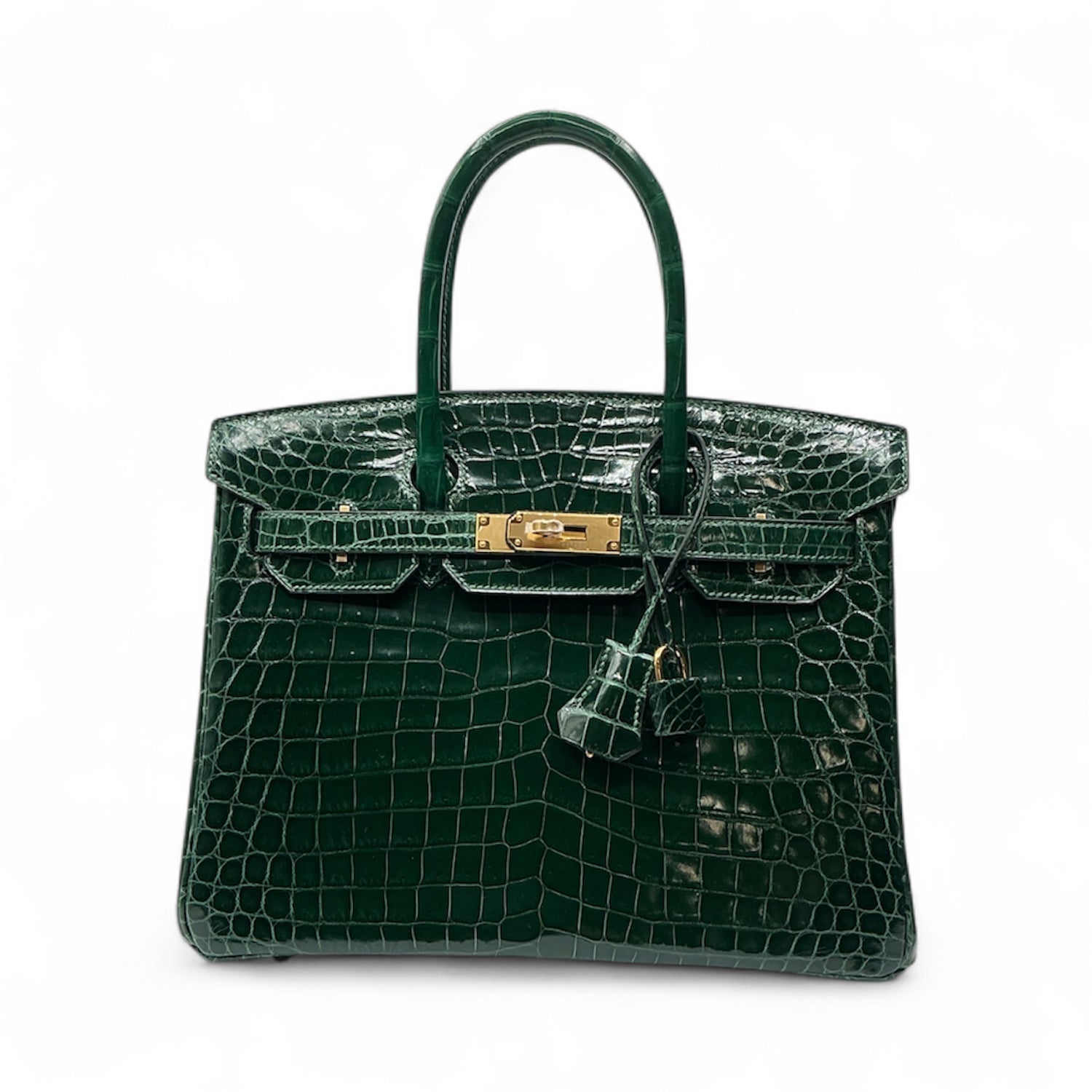 Hermès Shiny Niloticus Crocodile Birkin 30