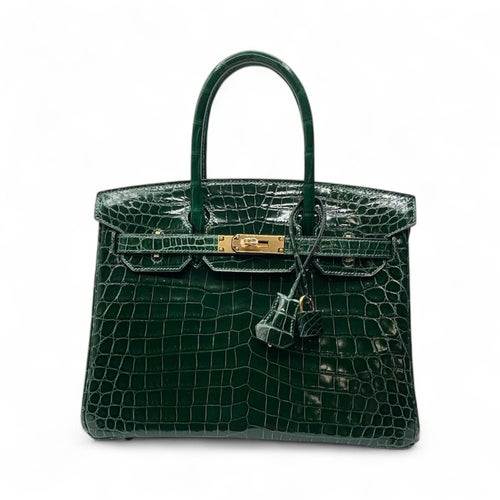 Hermès Shiny Niloticus Crocodile Birkin 30