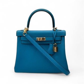 Hermès Togo Leather Kelly Retourne 25