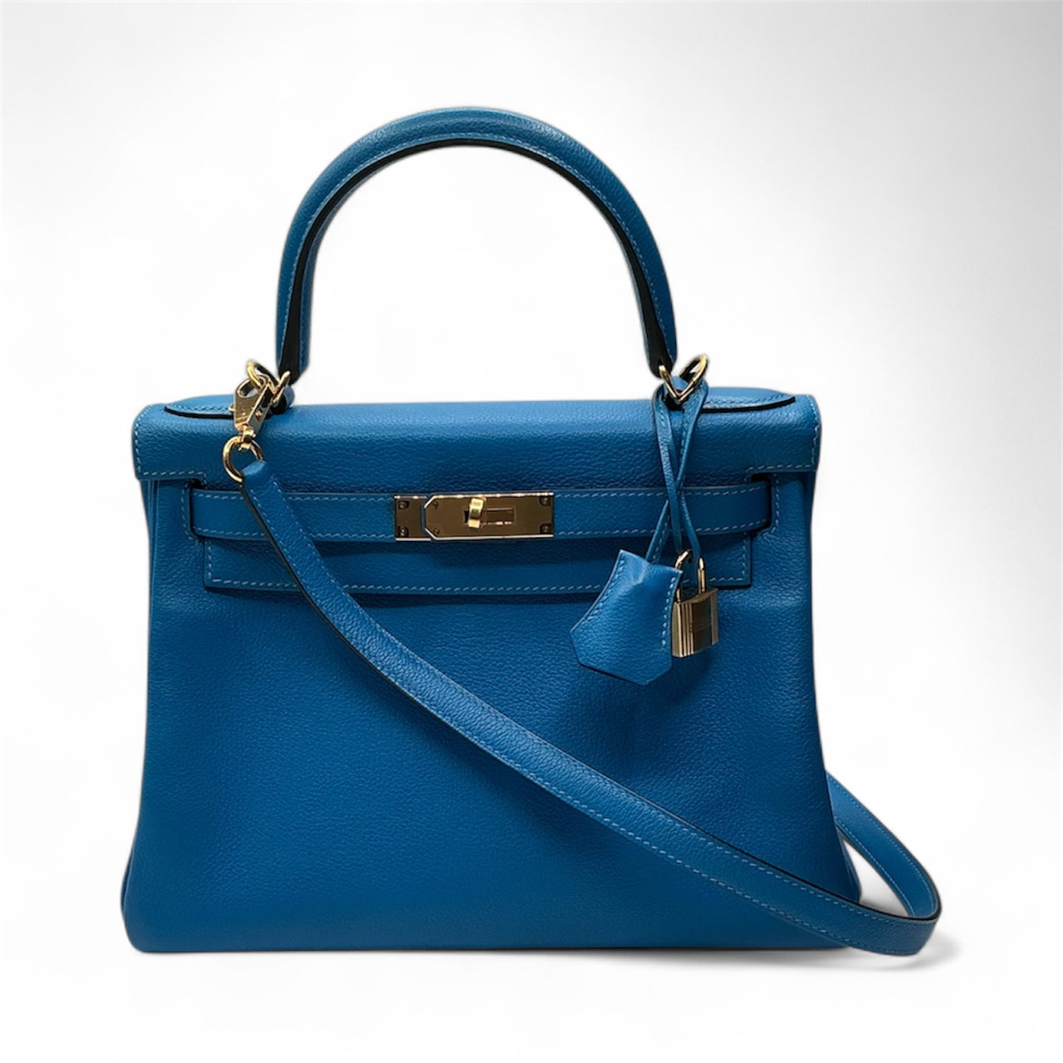 Hermès Epsom Leather Kelly Retourne 28