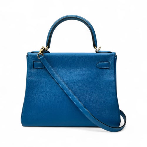 Hermès Epsom Leather Kelly Retourne 28