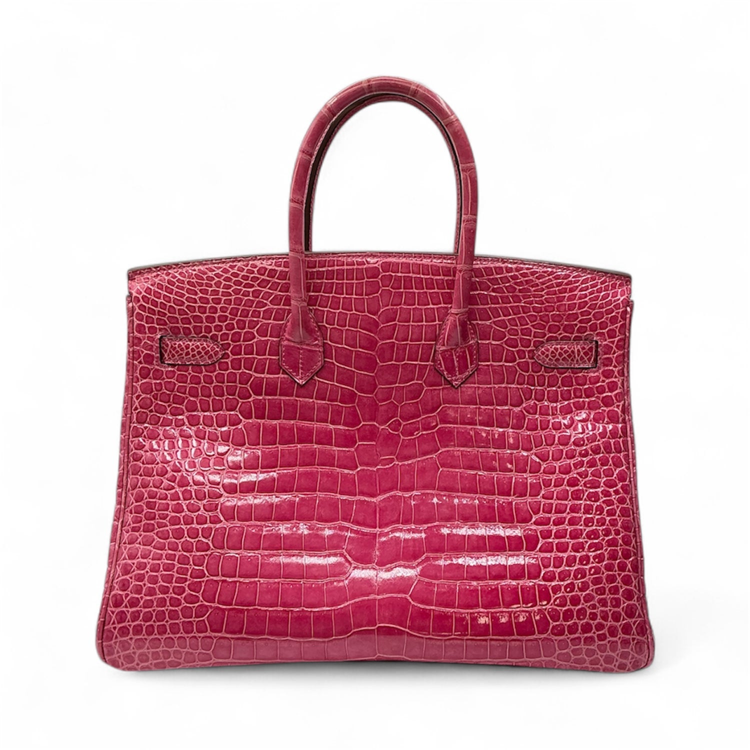 Hermès Porosus Crocodile 18k Diamond Birkin 35