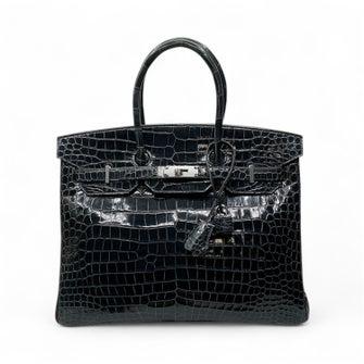 Hermès Porosus Crocodile Birkin 35