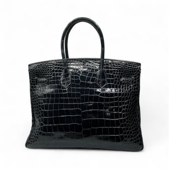 Hermès Porosus Crocodile Birkin 35