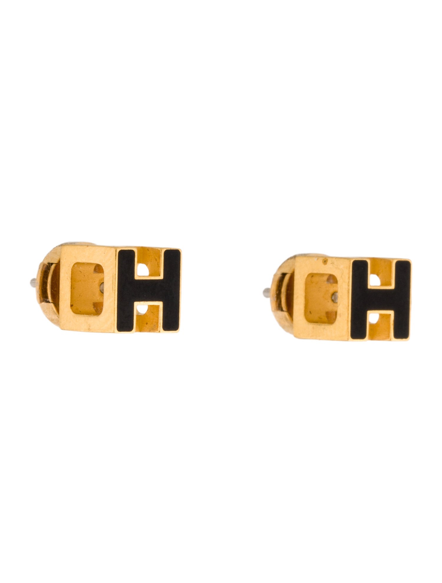 Hermès Cage d'H Earrings