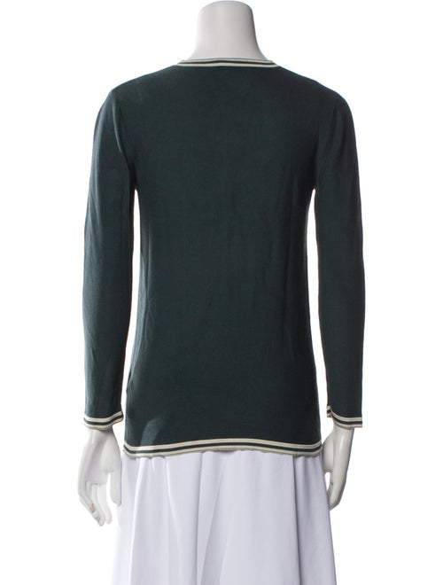 Hermès V-Neck Long Sleeve Sweatshirt