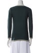 Hermès V-Neck Long Sleeve Sweatshirt