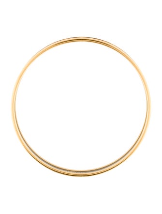 Hermès Narrow Enamel Bangle Bracelet