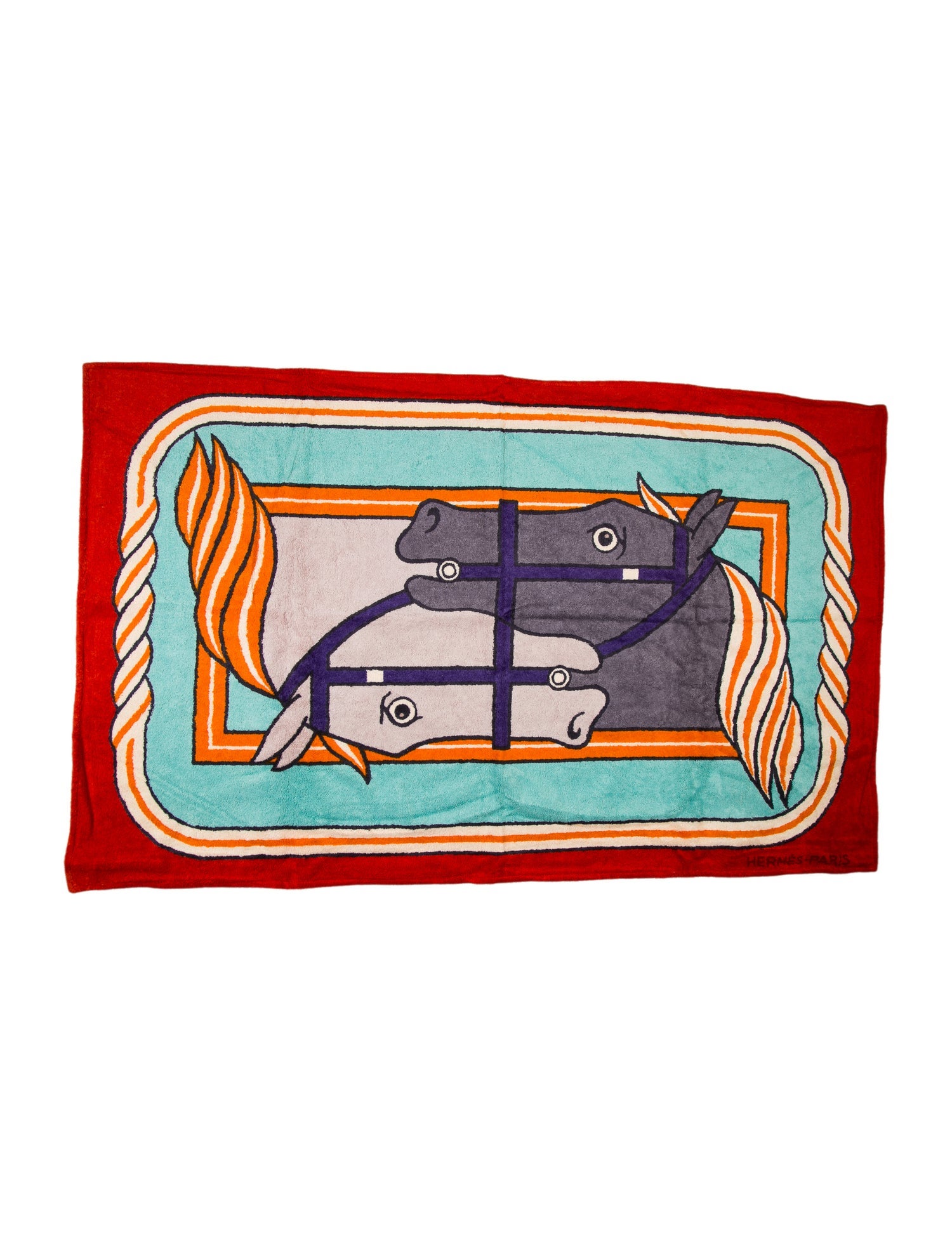 Hermès Quadrige Beach Towel