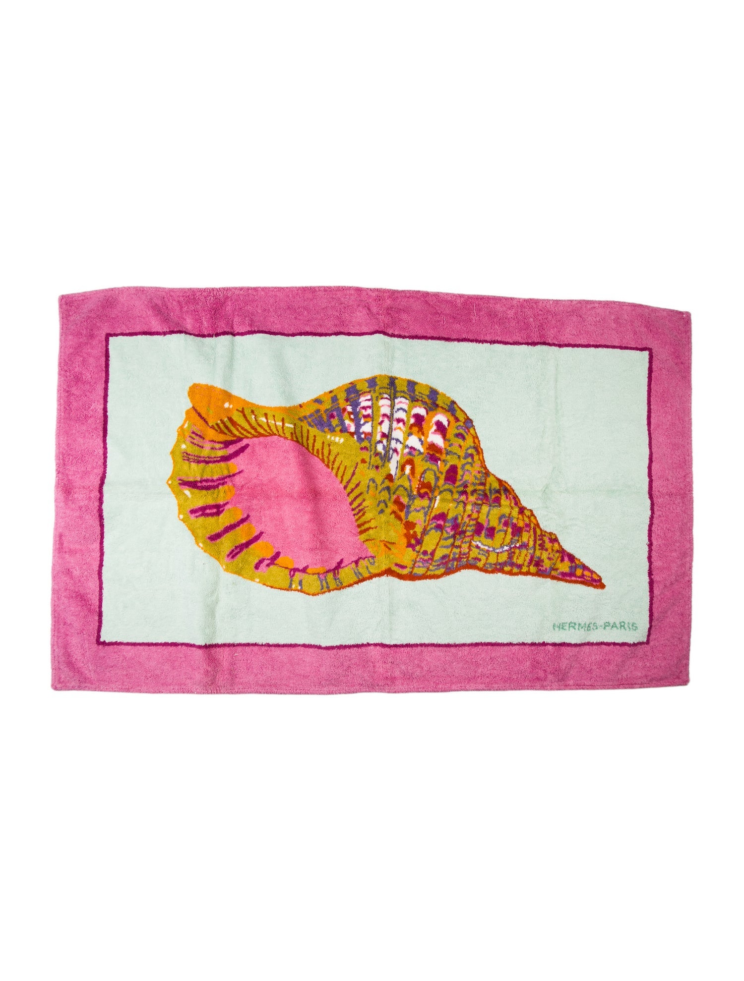 Hermès Spiral Shell Beach Towel