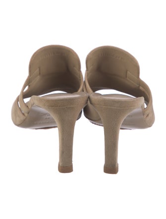 Hermès Cute Suede Slides