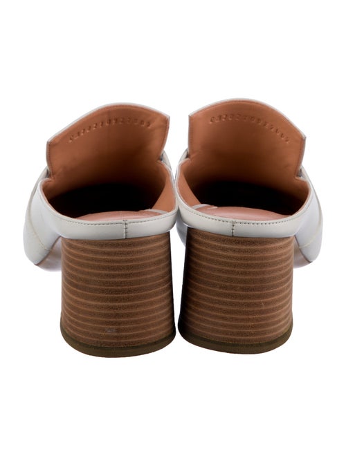 Hermès Blossom H Logo Mules