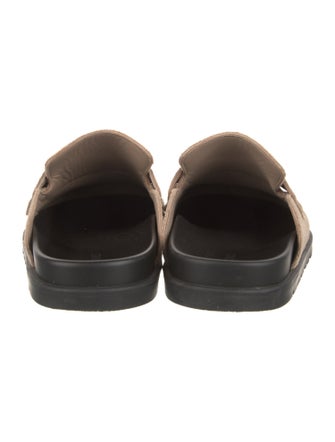 Hermès Go Suede Mules